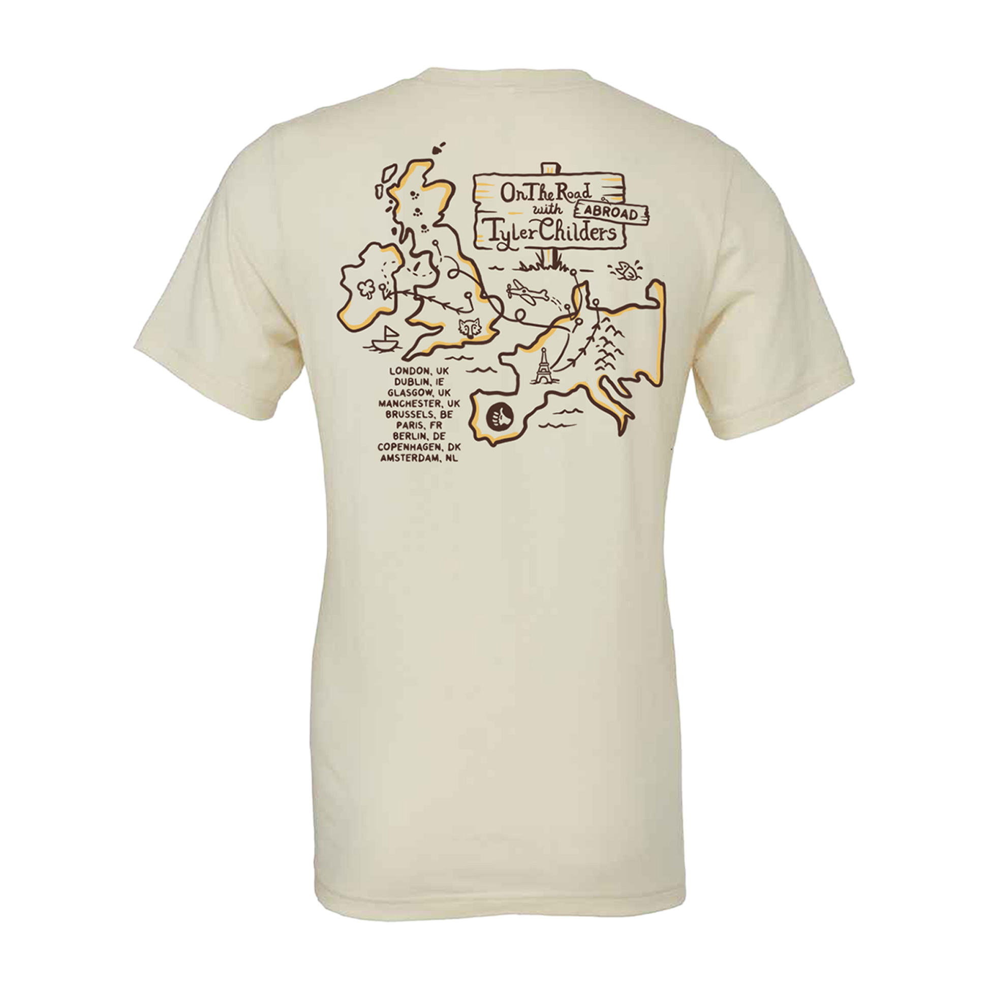 Natural Road Map T-Shirt