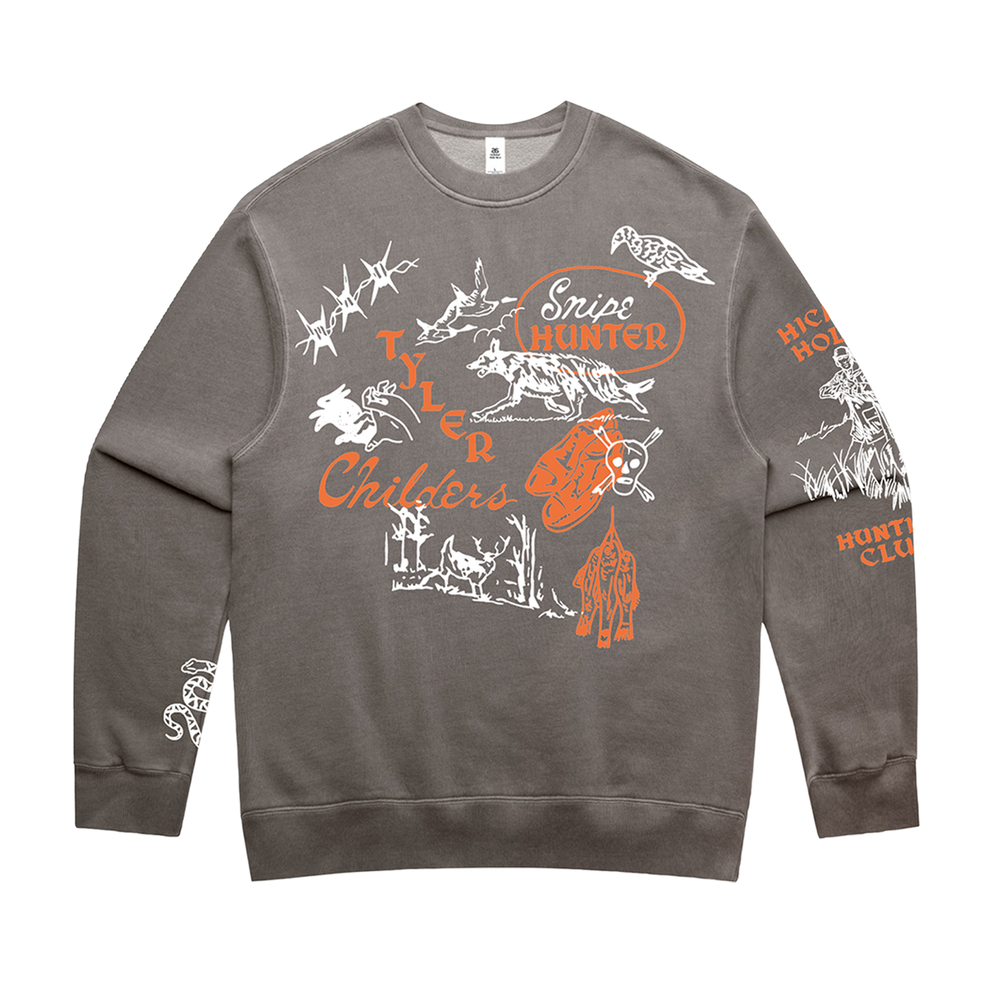 Sniper Hunter Collage Crewneck