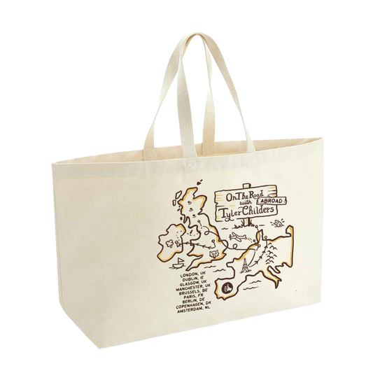 Road Map Oversized Tote