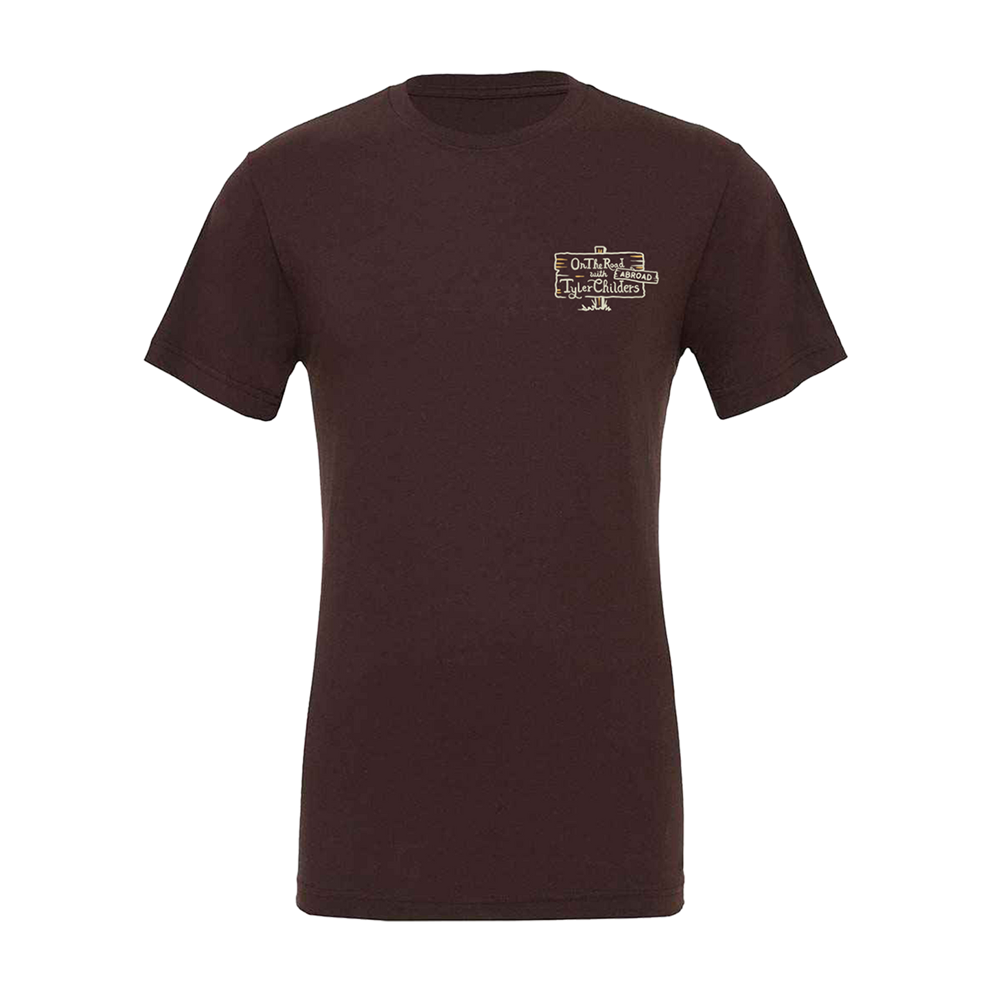 Road Map Brown Tee