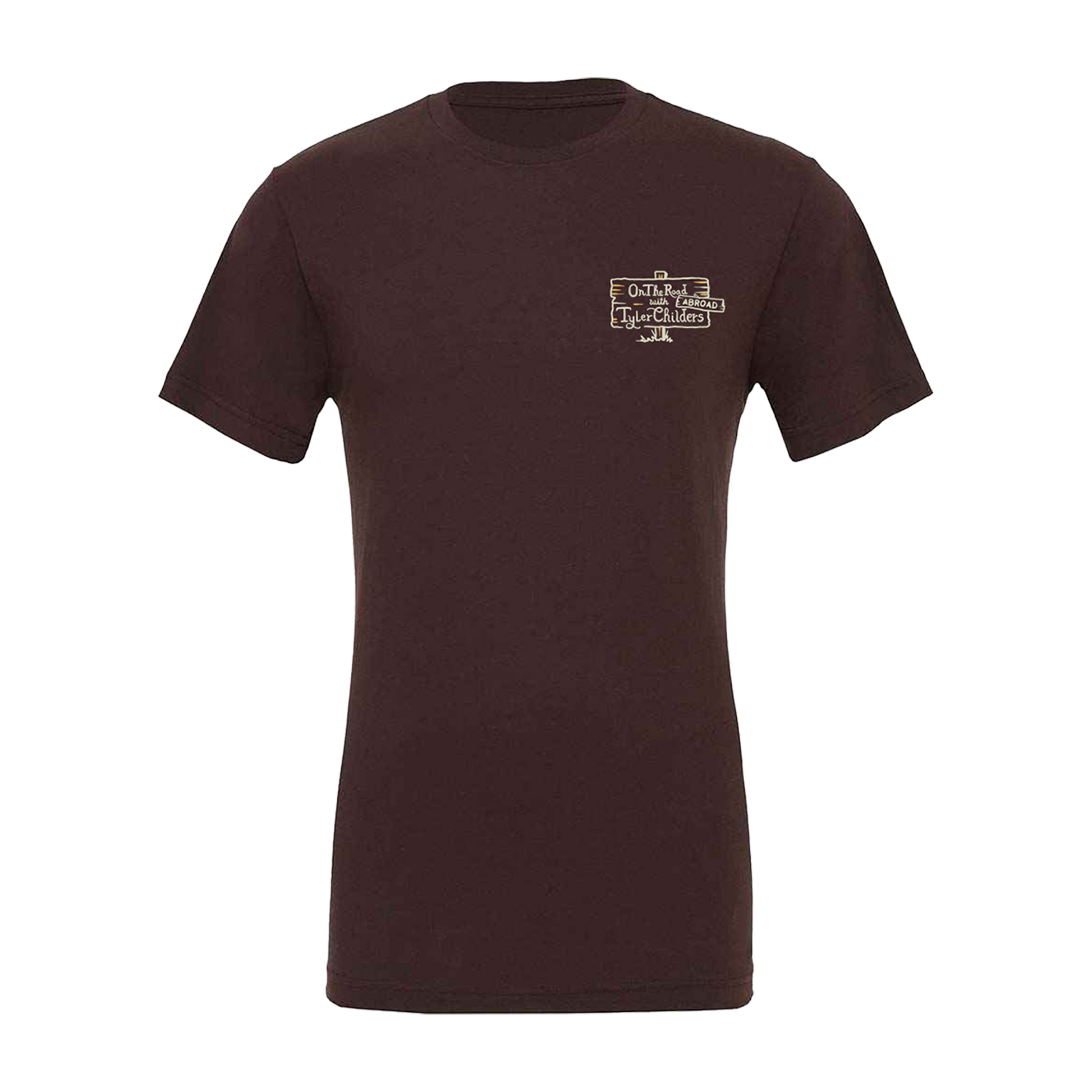 Road Map Brown Tee